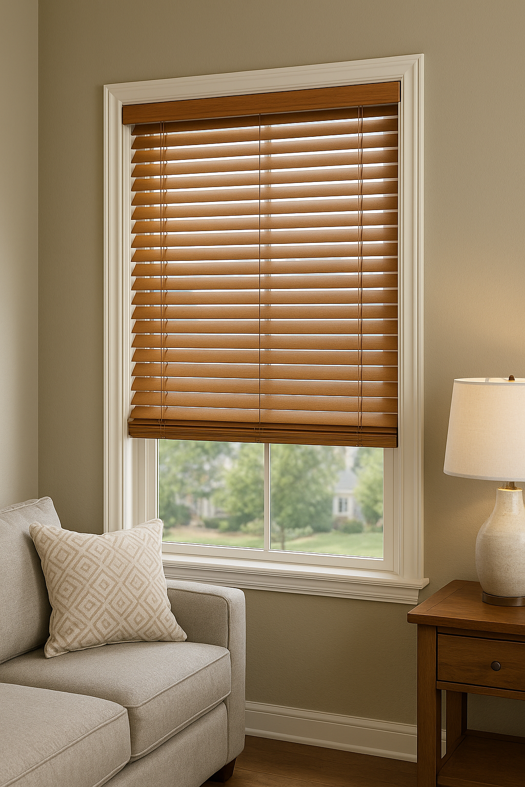 Custom window blinds in Richmond TX